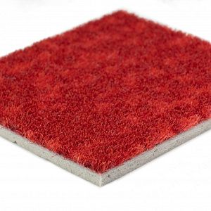 Flotex Colour embossed tiles  to546926 Metro red organic embossed
