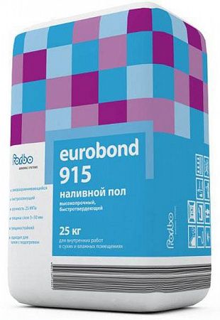 Наливной пол быстротвердеющий Forbo 915 Eurobond