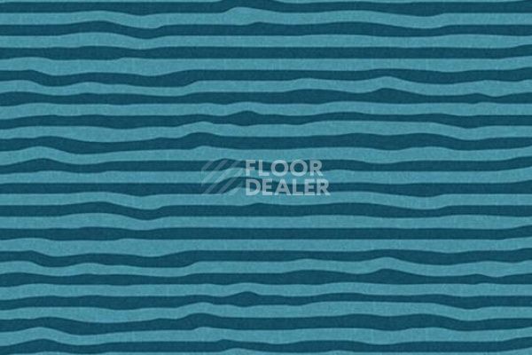 Ковролин Flotex Vision lines 850004 (Groove) Kingfisher фото 1 | FLOORDEALER