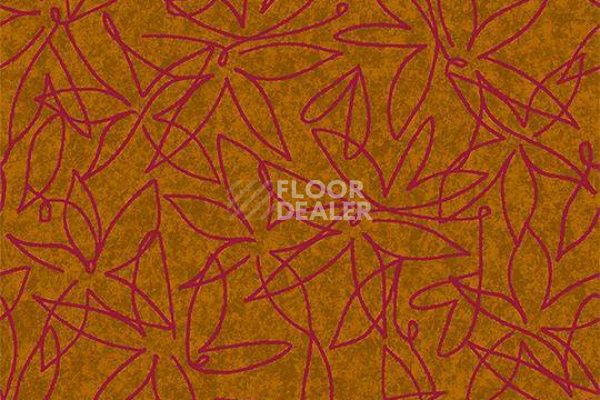 Ковролин Flotex Vision Floral 500004 (Field) Amber фото 1 | FLOORDEALER