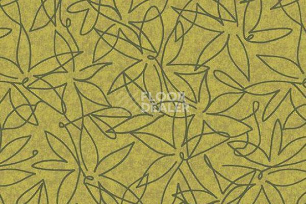 Ковролин Flotex Vision Floral 500024 (Field) Lime фото 1 | FLOORDEALER