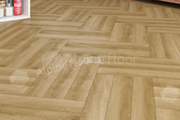 Ламинат Alpine Floor Herringbone Pro 12мм Дуб Эльзас LF106-02 фото 2 | FLOORDEALER