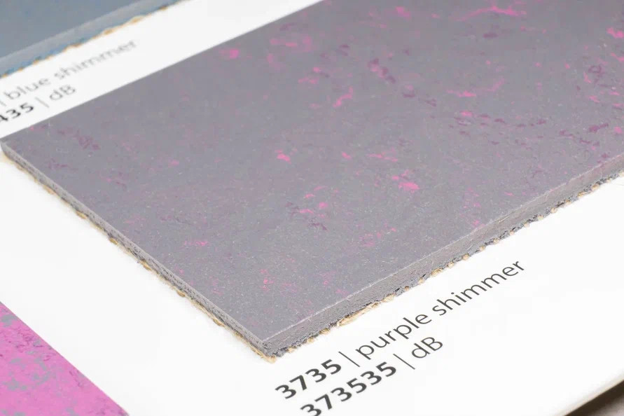 Forbo Marmoleum Solid Concrete 3735-373535 purple shimmer фото 2 | FLOORDEALER