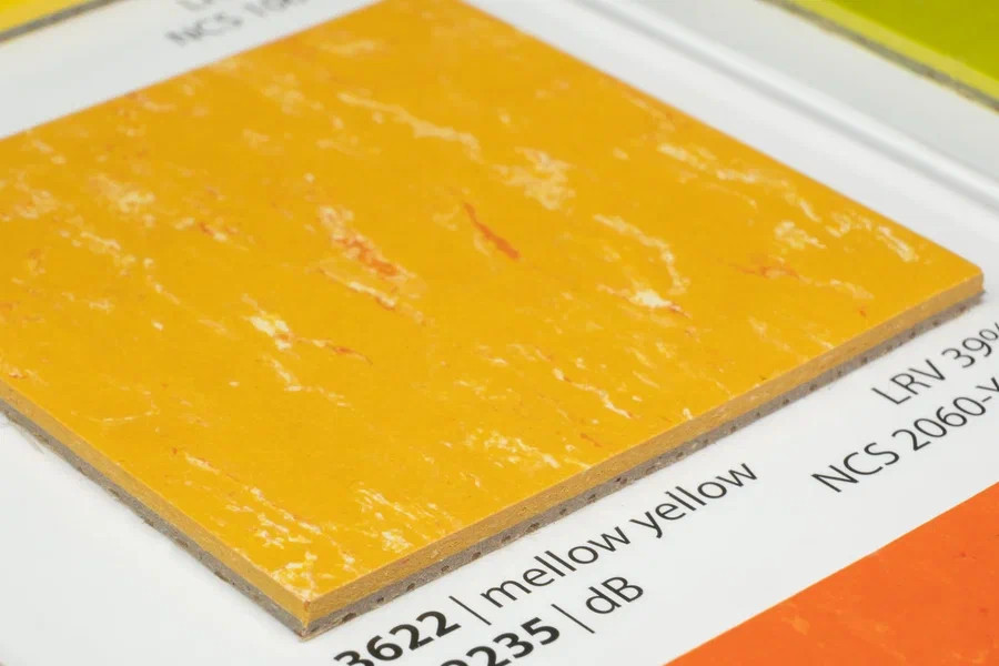 Forbo Marmoleum Solid Piano 3622-362235 mellow yellow фото 3 | FLOORDEALER