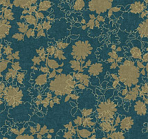 Ковролин Flotex Vision Floral 650009 (Silhouette) Neptune фото 1 | FLOORDEALER