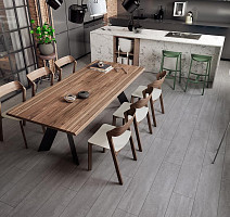 Kronopol Aurum Fiori Aqua Zero D1051 Белый Бетон фото 4 | FLOORDEALER