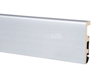 Плинтус Плинтус Дюрополимерный Arbiton Integra 80мм Плинтус дюрополимерный Arbiton Integra Алюминий HDPS 02 фото 1 | FLOORDEALER