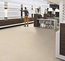 Forbo Marmoleum Solid Concrete 3711-371135 cloudy sand фото 3 | FLOORDEALER