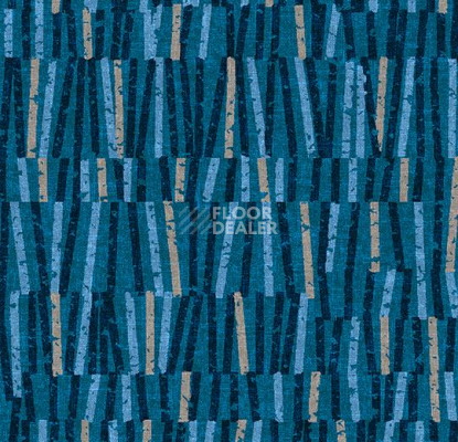 Ковролин Flotex Vision lines 540018 (Vector) Lagoon фото 1 | FLOORDEALER