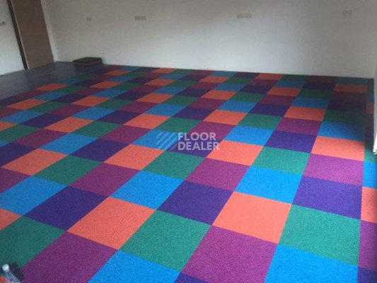 Ковровая плитка Interface Heuga 580 В интерьере фото 1 | FLOORDEALER