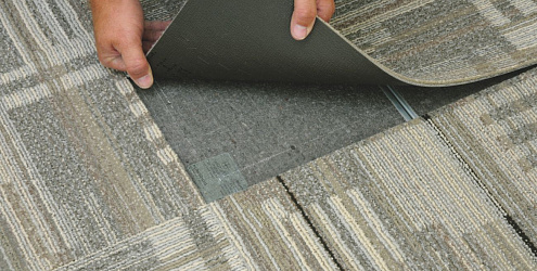 Ковровая плитка с эко-подложкой – в чем преимущество?