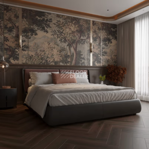 Signature Obsidian Parquet 12мм LF702-28 Дуб Темный лес Black Forest фото 4 | FLOORDEALER