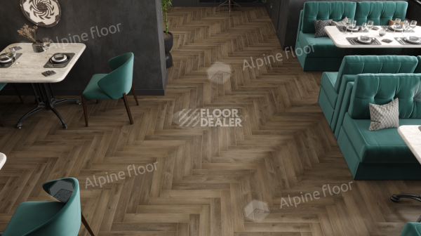 Alpine Floor Herringbone Pro 12мм lf 106-11 Анжу фото 3 | FLOORDEALER