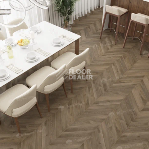 Alpine Floor Chevron LVT 2.5мм Дуб Насыщенный ECO20-4 фото 3 | FLOORDEALER