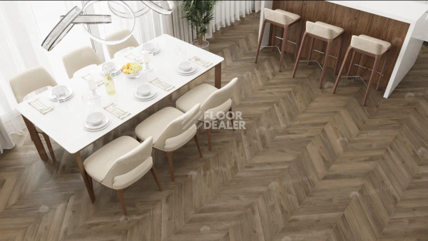 Alpine Floor Chevron LVT 2.5мм Дуб Насыщенный ECO20-4 фото 3 | FLOORDEALER