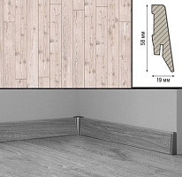 Плинтус МДФ Kronotex ламинированный D2967 Плинтус ламинированный МДФ Kronotex Пихта сибирская фото 1 | FLOORDEALER