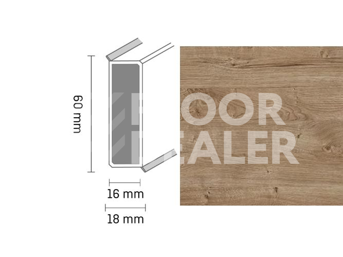 Плинтус 2941 racine фото 1 | FLOORDEALER