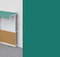 Плинтус Плинтус ковровый с фурнитурой и ребрами жесткости Dollken TL-51 2307 фото 1 | FLOORDEALER