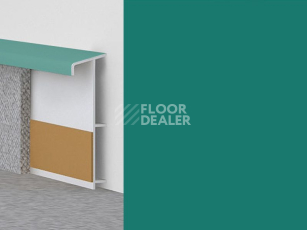 Плинтус Плинтус ковровый с фурнитурой и ребрами жесткости Dollken TL-51 2307 фото 1 | FLOORDEALER