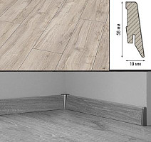 Плинтус МДФ Kronotex ламинированный D3673 Плинтус ламинированный МДФ Kronotex Дуб Бергамо фото 2 | FLOORDEALER