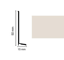 Плинтус Плинтус эластичный Dollken WL50 life biały (117) фото 1 | FLOORDEALER