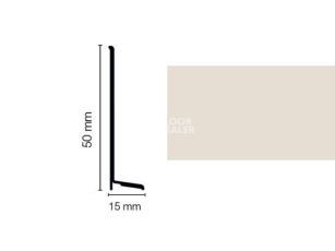 Плинтус Плинтус эластичный Dollken WL50 life biały (117) фото 1 | FLOORDEALER