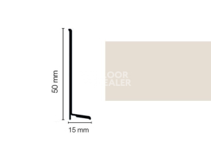 Плинтус Плинтус эластичный Dollken WL50 life biały (117) фото 1 | FLOORDEALER