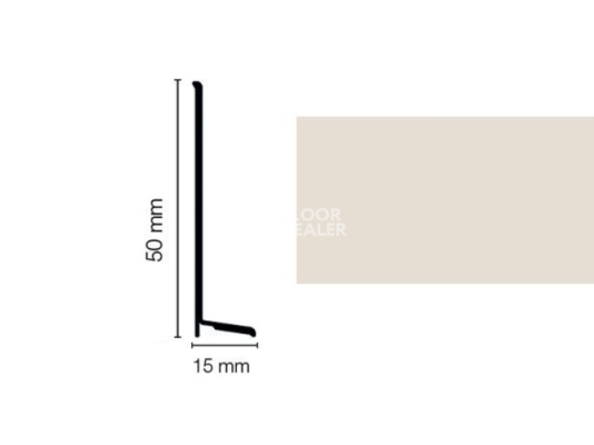 Плинтус Плинтус эластичный Dollken WL50 life biały (117) фото 1 | FLOORDEALER