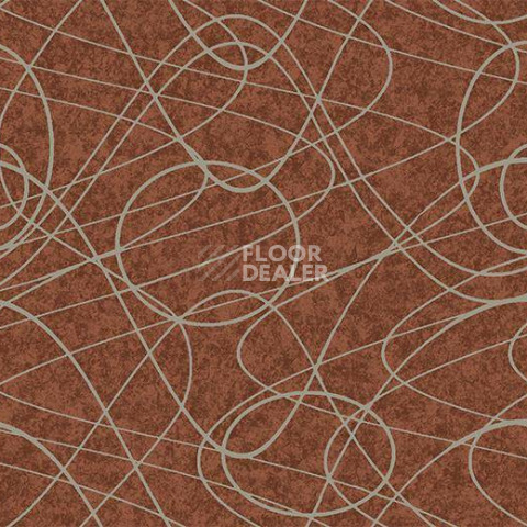 Ковролин Forbo Flotex Vision Shape 780004 (Swirl) Tawny фото 1 | FLOORDEALER