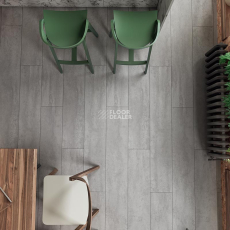 Kronopol Aurum Fiori Aqua Zero D1051 Белый Бетон фото 3 | FLOORDEALER