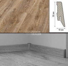 Плинтус Плинтус МДФ Kronotex ламинированный D4795 Плинтус ламинированный МДФ Kronotex Дуб горный бронзовый фото 1 | FLOORDEALER