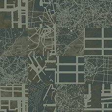 Ковровая плитка Ege Highline Cityscapes Aerial map grey rfm 52955018 фото 1 | FLOORDEALER