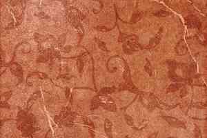 Керамогранит ColiseumGres SICILIA Сицилия Красный Тоццетто Листья фото  | FLOORDEALER