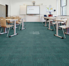 Flotex Vision Pattern 560001 (Network) Carbon фото 2 | FLOORDEALER