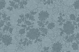 Ковролин Flotex Vision Floral 650001 (Silhouette) Glacier фото  | FLOORDEALER
