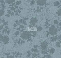 Ковролин Flotex Vision Floral 650001 (Silhouette) Glacier фото 1 | FLOORDEALER