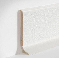 Плинтус на деревянной основе Dollken S 100 flex life top 5012/1013 Белый фото 1 | FLOORDEALER