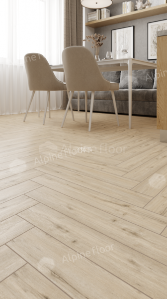 Alpine Floor Herringbone Pro 12мм lf 106-01 Дуб Лион фото 2 | FLOORDEALER