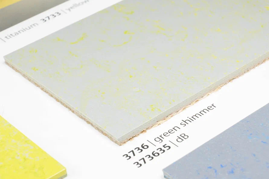 Forbo Marmoleum Solid Concrete 3736-373635 green shimmer фото 2 | FLOORDEALER
