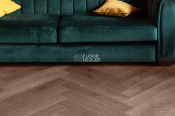 Кварцвиниловые полы Vinilpol Herringbone 7мм Паркет Пикассо 5511, 43 класс, 7 мм фото 1 | FLOORDEALER