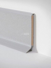 Плинтус на деревянной основе Dollken S-60 flex life top 1012 Светло-серый фото 1 | FLOORDEALER