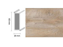 Плинтус Плинтус Dollken Cubu 60 Touch & Style 2939 фото 1 | FLOORDEALER