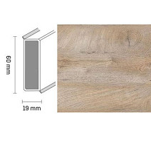 Плинтус Плинтус Dollken Cubu 60 Touch & Style 2939 фото 1 | FLOORDEALER