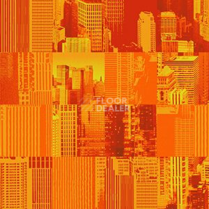 Ковровая плитка Ege Highline Cityscapes Skylines Orange k 5269 Spec rfes 40009-52 фото 1 | FLOORDEALER