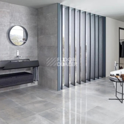 Metropolitan 596x596 Metropolita Silver L 59,6X59,6(A) фото 2 | FLOORDEALER