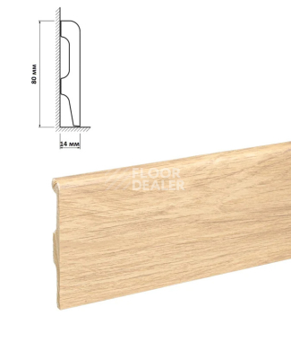 Плинтус HDPS Bonkeel Top Дуб Бежевый фото 1 | FLOORDEALER