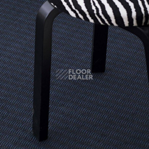 VM Carpet Kelo 79-78 Black-Blue фото 3 | FLOORDEALER
