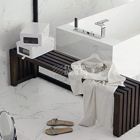 Carrara Blanco Mosaico 333x1000 Marmol Carrara Blanco 33,3x100 фото 8 | FLOORDEALER