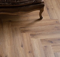 Vinilpol Herringbone 7мм Паркет Франческо 9933, 43 класс, 7 мм фото 10 | FLOORDEALER