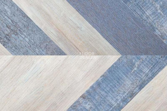 Пробковое покрытие Chevron замковое Chevron Blue фото 1 | FLOORDEALER